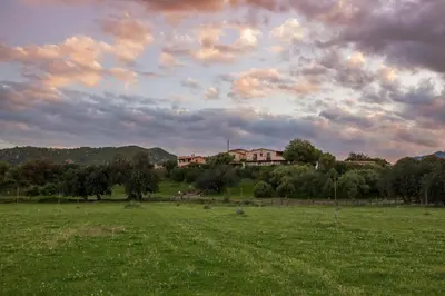 Paesaggio naturale nelle vicinanze dell'agriturismo