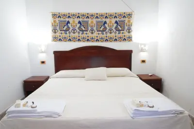 Letto o letti in una camera di I Mandorli