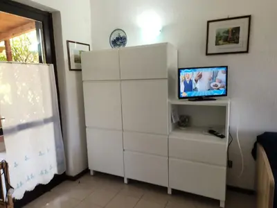 TV o dispositivi per l'intrattenimento presso Villetta Sunrise 17