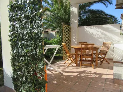 Patio o area all'aperto di Villetta Sunrise 44