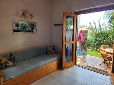 Area soggiorno di Villetta Sunrise 44