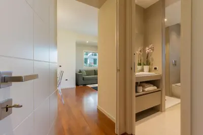 Bagno di Terrazza61 - Appartamento con vista spettacolare sulla città di Cagliari