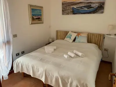 Letto o letti in una camera di Eden Rock House