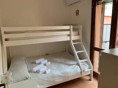Letto o letti in una camera di Eden Rock House