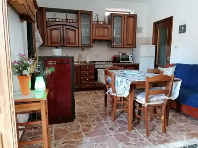 Cucina o angolo cottura di Mistral house - alloggio sud ovest della Sardegna