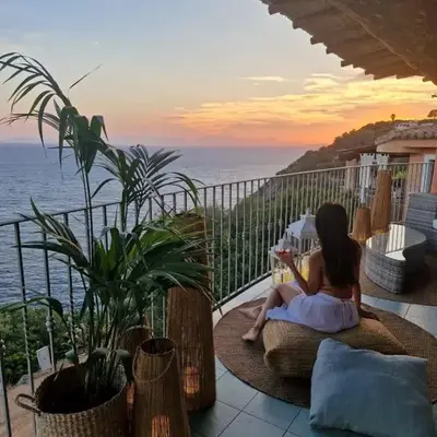Villa Gemma Torre delle Stelle Coast with infinity pool panoramic terraces and garden