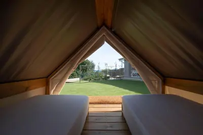 Letto o letti in una camera di Aura Residence