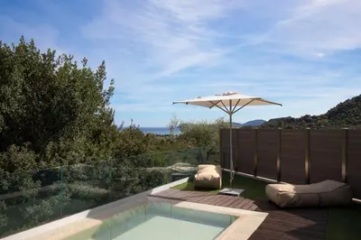 Paesaggio naturale nelle vicinanze della casa vacanze