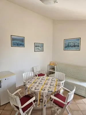 Area soggiorno di Villetta Mari Pintau