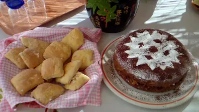 Cibo presso il bed & breakfast o nelle vicinanze
