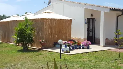 Giardino di B&B Le Vele Teulada