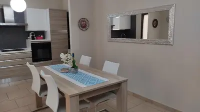 Cucina o angolo cottura di Villasimius Villa Agorà