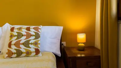 Letto o letti in una camera di Ben House