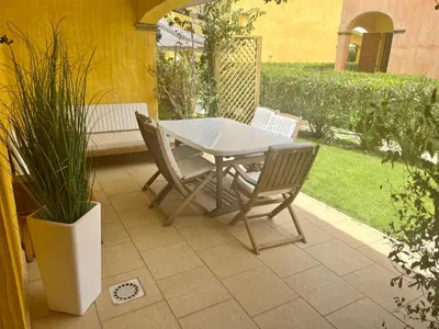 Giardino di Porto Pino, Garden and Pool SouthSardiniaHolidays