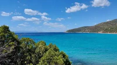 Paesaggio naturale nelle vicinanze della casa vacanze