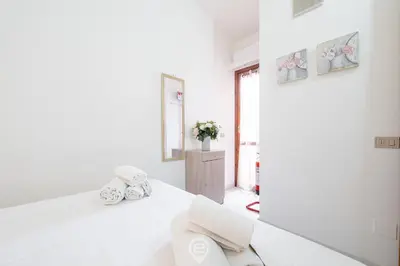 Letto o letti in una camera di Maria's Wonderful Retreat