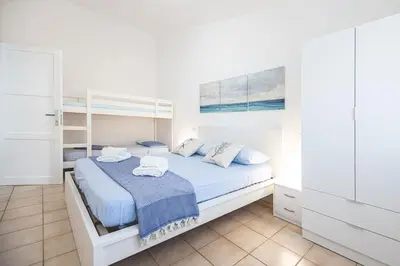 Letto o letti in una camera di Moby Dick House