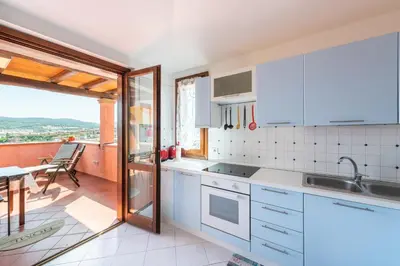 Cucina o angolo cottura di Attico Beddavista