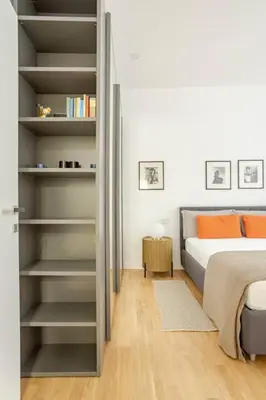Letto o letti in una camera di Casa Clorofilla
