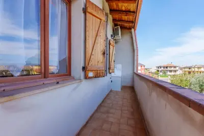 Balcone o terrazza di Casa Cao Appartamento Il Ginepro