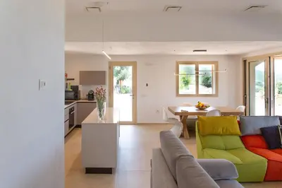 Cucina o angolo cottura di Villa Dune di Scivu