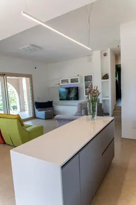 Cucina o angolo cottura di Villa Dune di Scivu