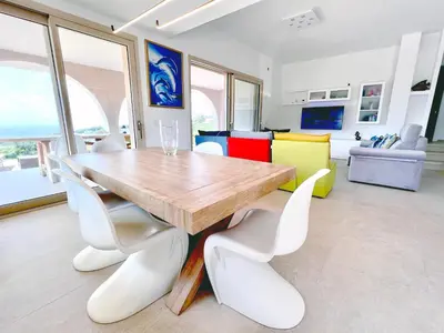 Cucina o angolo cottura di Villa Dune di Scivu