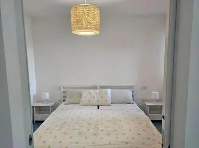 Letto o letti in una camera di La Casa di Ludo