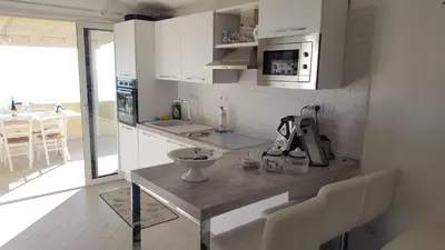 Cucina o angolo cottura di Suites Dreams Sardegna Vista Mare CostaRei