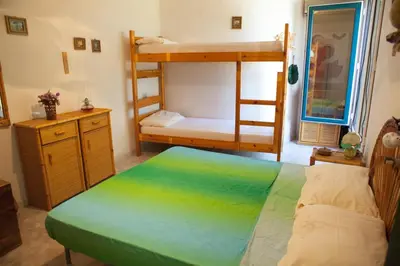 Letto o letti in una camera di Whole Villa Seaviews Private Access Beach at 200m U1977