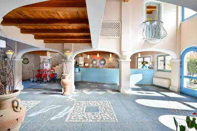 Area soggiorno di Colostrai Hotel Club