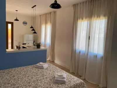 Letto o letti in una camera di La Collina: Il tramonto