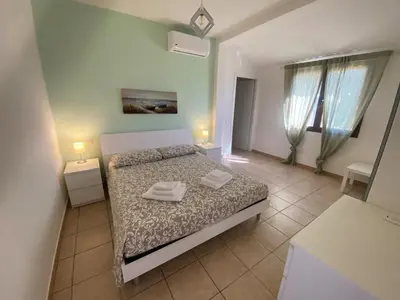 Letto o letti in una camera di La Collina: L’alba