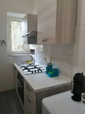 Cucina o angolo cottura di Piccolo nido nel cuore di Cagliari