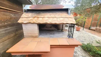 Attrezzature per barbecue disponibili per gli ospiti della casa vacanze