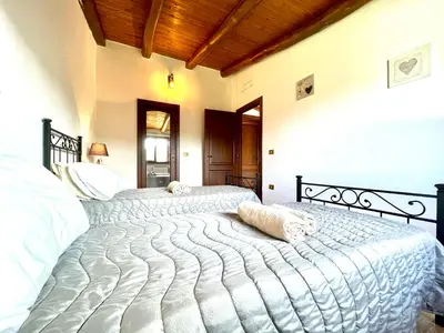 Letto o letti in una camera di Maison Bellevue