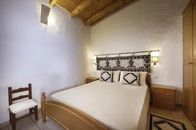 Letto o letti in una camera di Agriturismo la biada