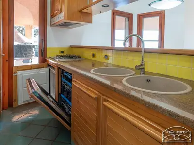 Cucina o angolo cottura di Villa Marisa