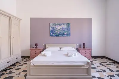 Letto o letti in una camera di Spacious House in Sinis