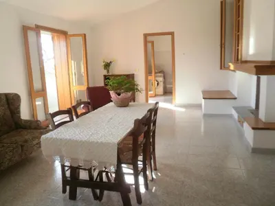 Area soggiorno di Scalas House