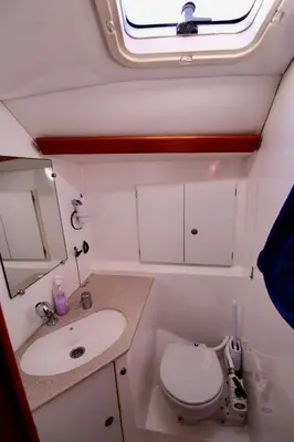Bagno di blu