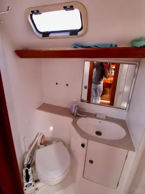 Bagno di blu