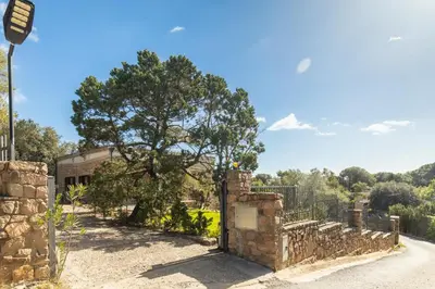 Giardino di VILLA ISOLOTTO a 150 m dal mare