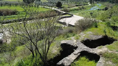 Paesaggio naturale nelle vicinanze della casa vacanze