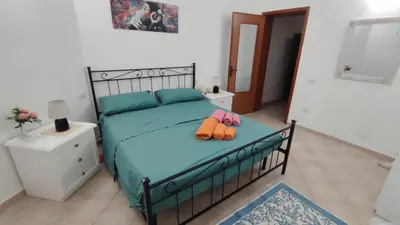 Letto o letti in una camera di La Casa di Paolo
