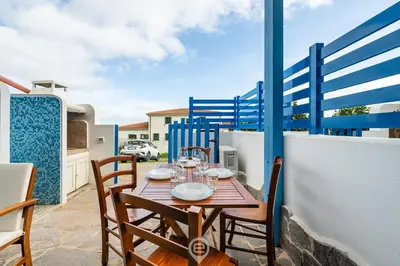 Balcone o terrazza di Azure House