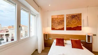 Letto o letti in una camera di Galleria Roma Art Guesthouse