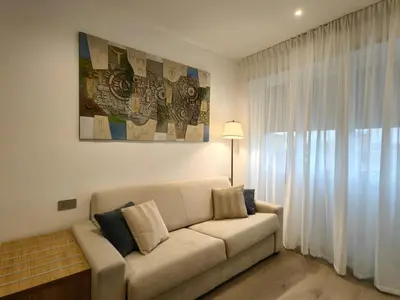 Area soggiorno di Galleria Roma Art Guesthouse