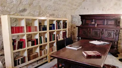 Biblioteca nell'agriturismo