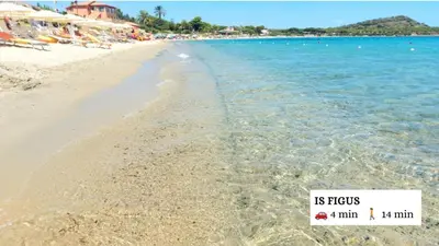 Paesaggio naturale nelle vicinanze della casa vacanze